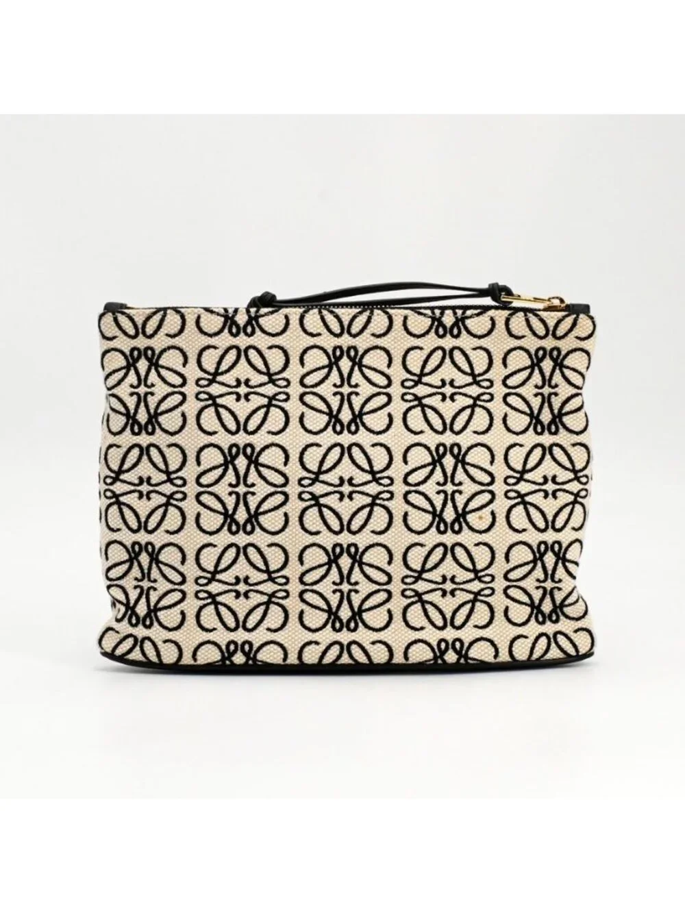 Loewe Pouch Blanc Black